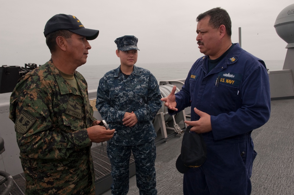 USS New Orleans action