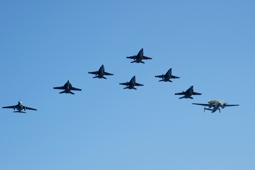 USS Dwight D. Eisenhower action