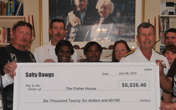 Fisher House donation