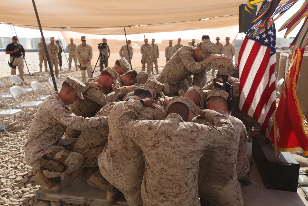 Police Mentor is honored at memorial service aboard Delaram II