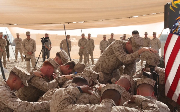 Police Mentor is honored at memorial service aboard Delaram II