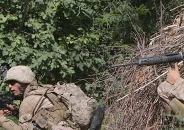 Marines, Afghan Army continue battling Taliban near Marjah