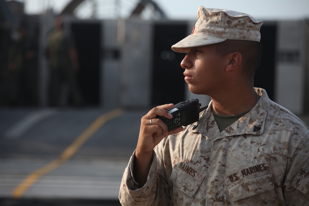 Marines Load Ships