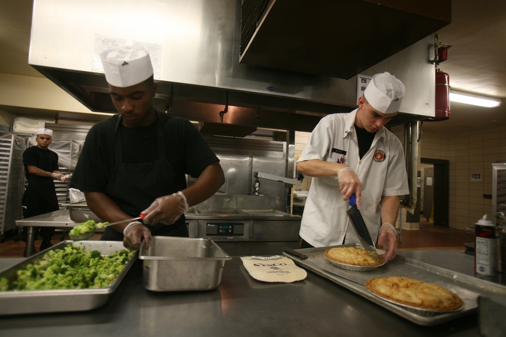 Mess Hall Chefs Square Off in Culinary Battle