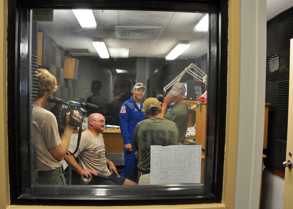 Olympic Silver Medalist and NASA Astronaut Visit GTMO