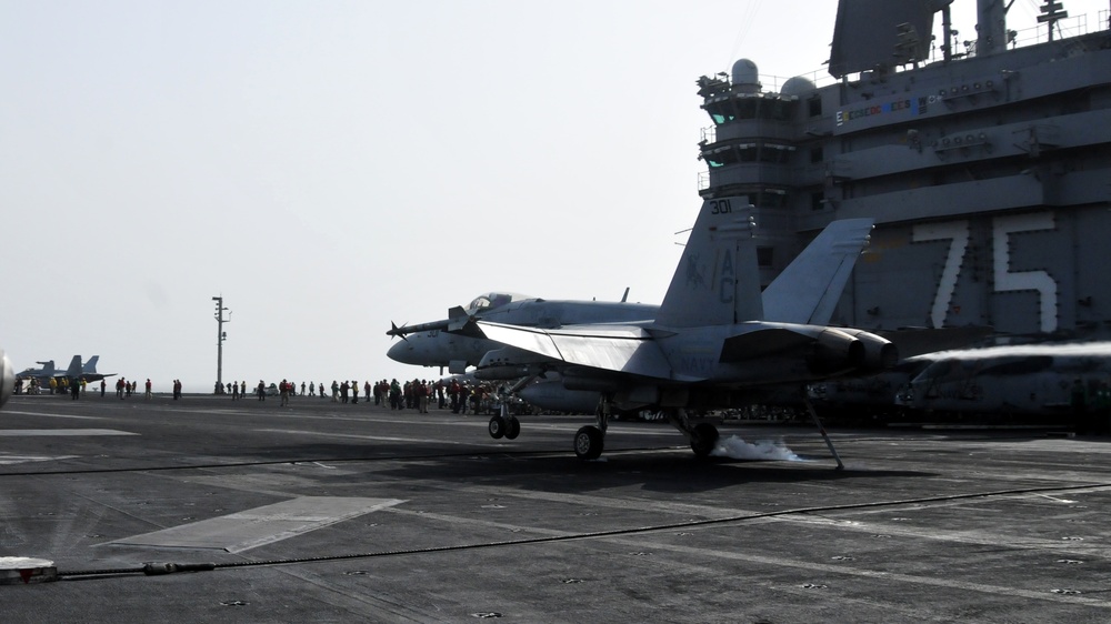 USS Harry S. Truman action