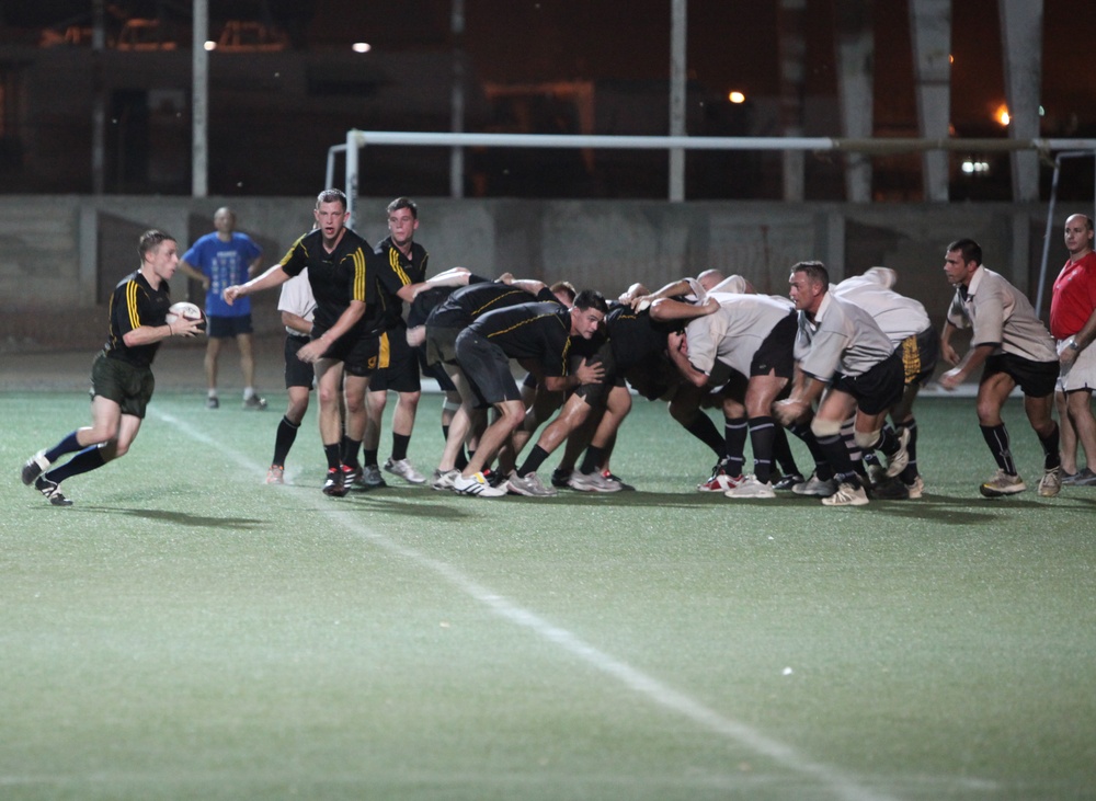 French vs. Marines Rugby