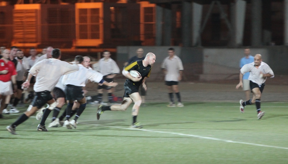 French vs. Marines Rugby