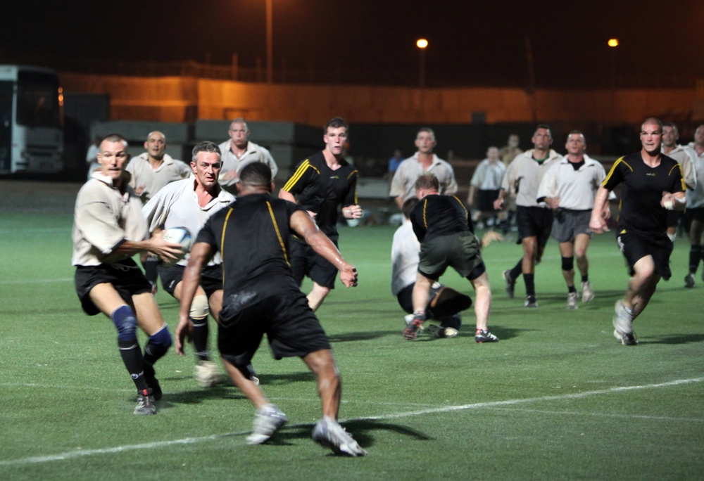 French vs. Marines Rugby