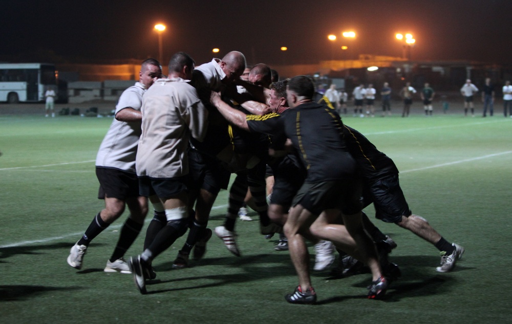 French vs. Marines Rugby