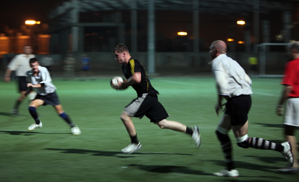 French vs. Marines Rugby