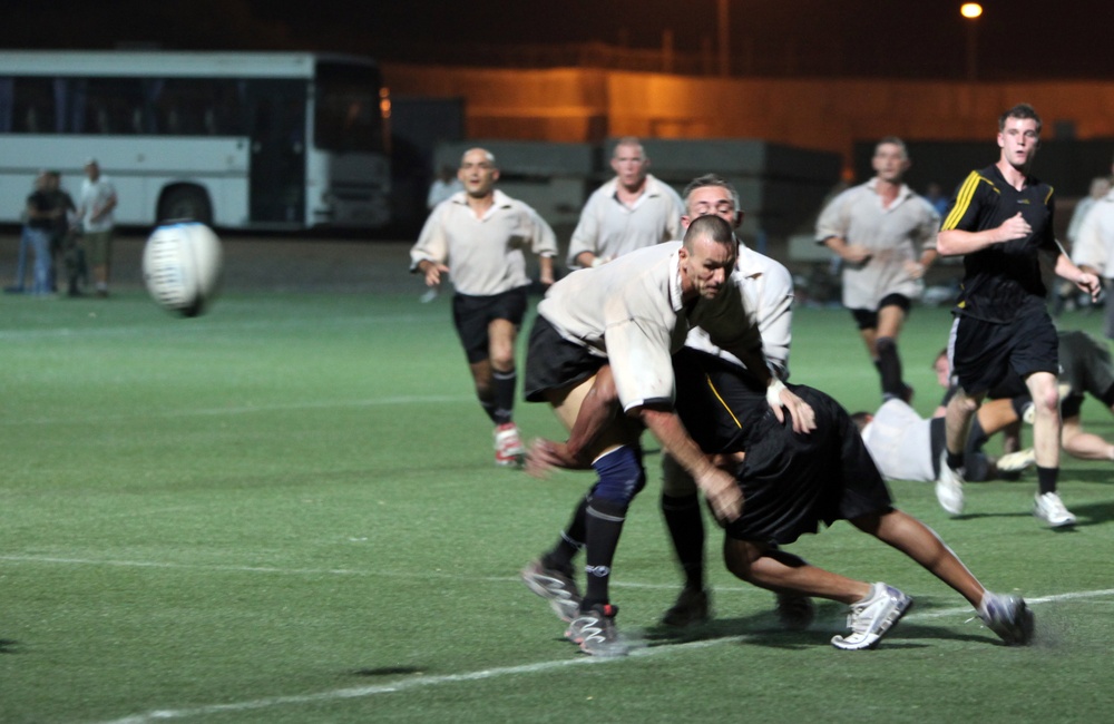 French vs. Marines Rugby