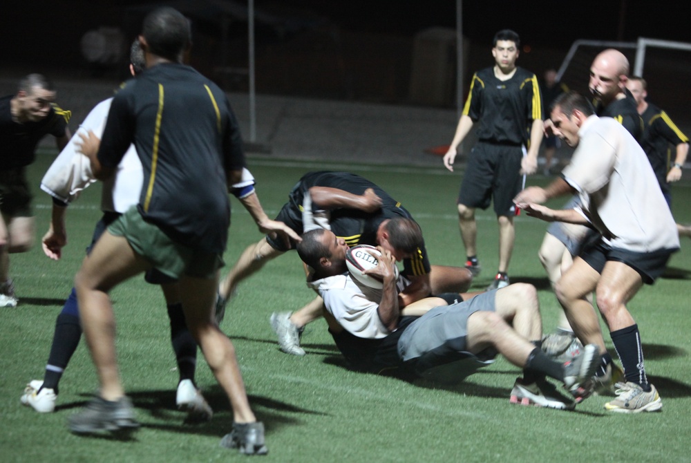 French vs. Marines Rugby