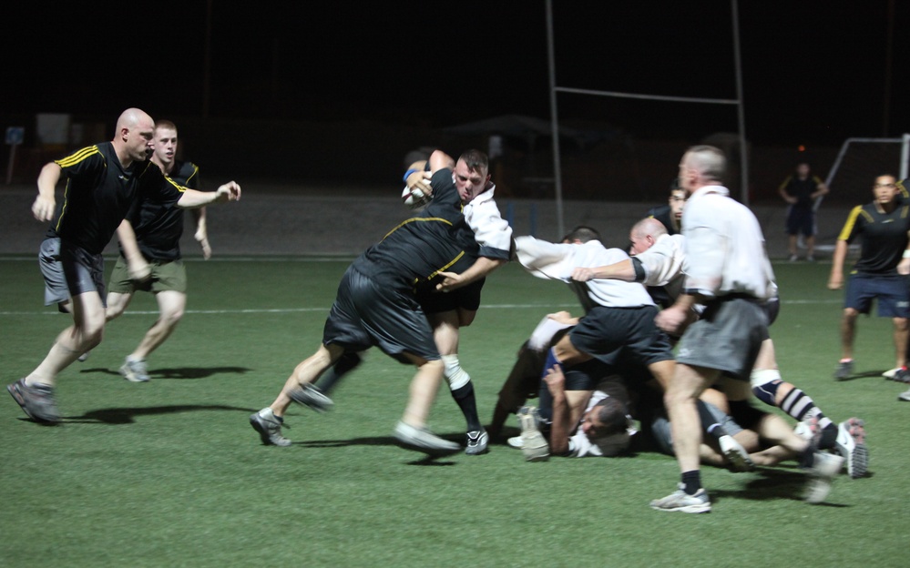 French vs. Marines Rugby