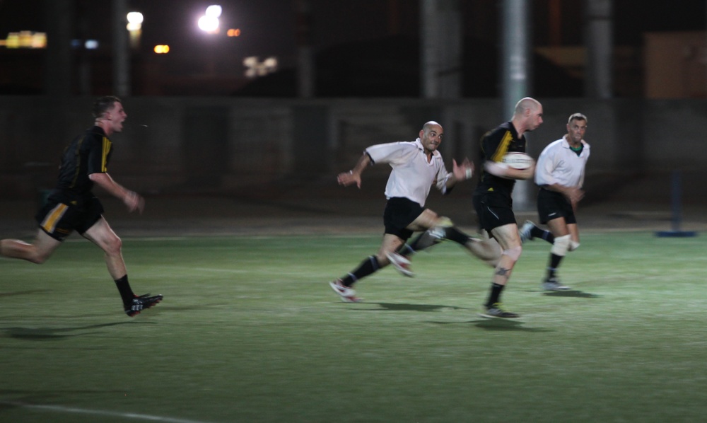 French vs. Marines Rugby