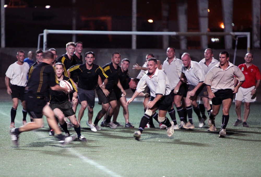 French vs. Marines Rugby