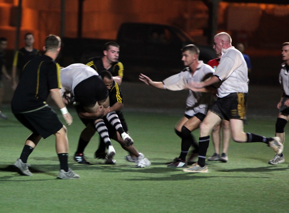 French vs. Marines Rugby