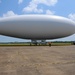 Navy airship assists in oil spill recovery efforts