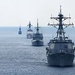 Ships Participate in Gunnery Exercise