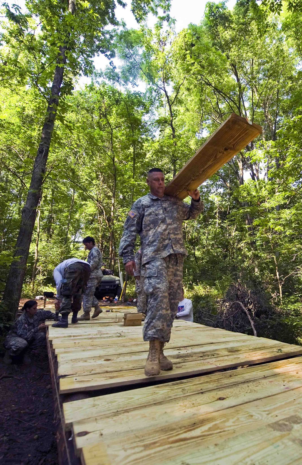 Camp Atterbury First Reserve Post to Warrior Adventure Quest