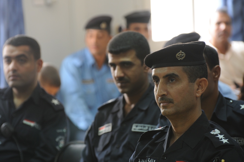 Iraqi Police Academy graduation