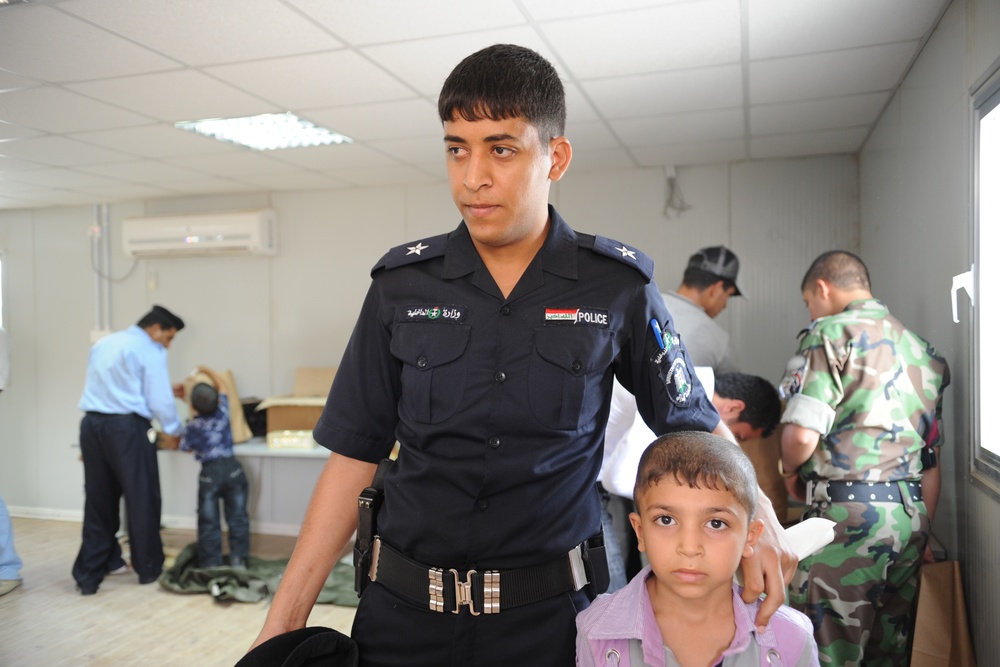 Iraqi Police Academy graduation