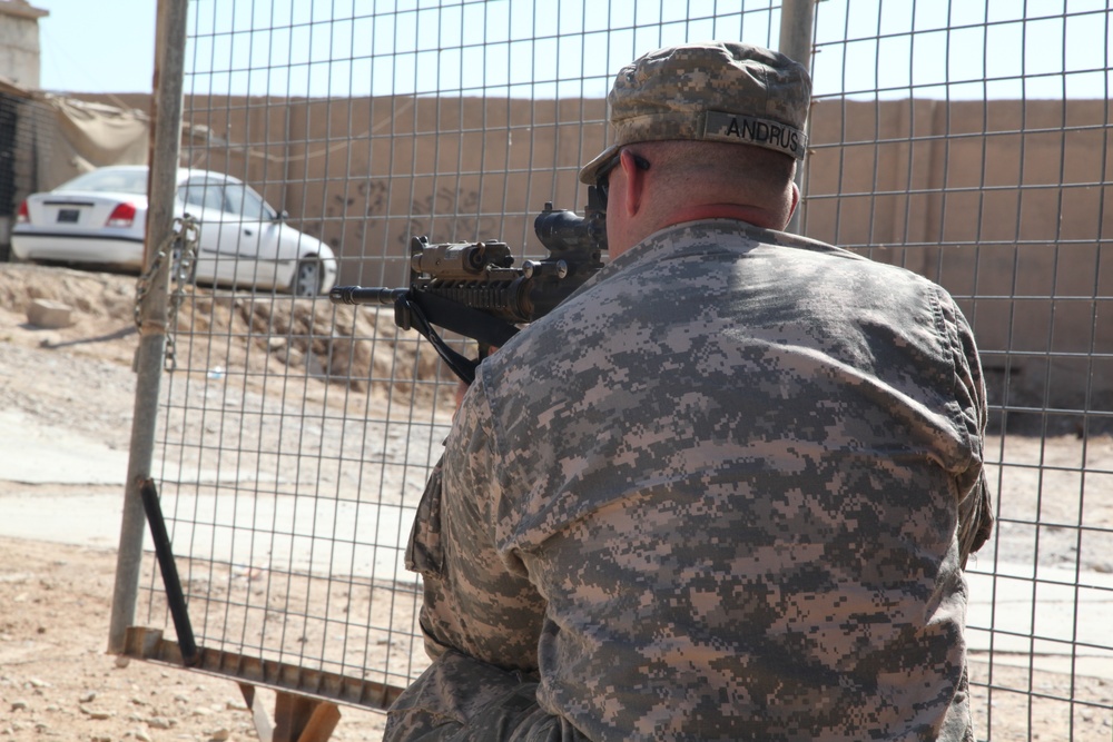 Iraqi troop training