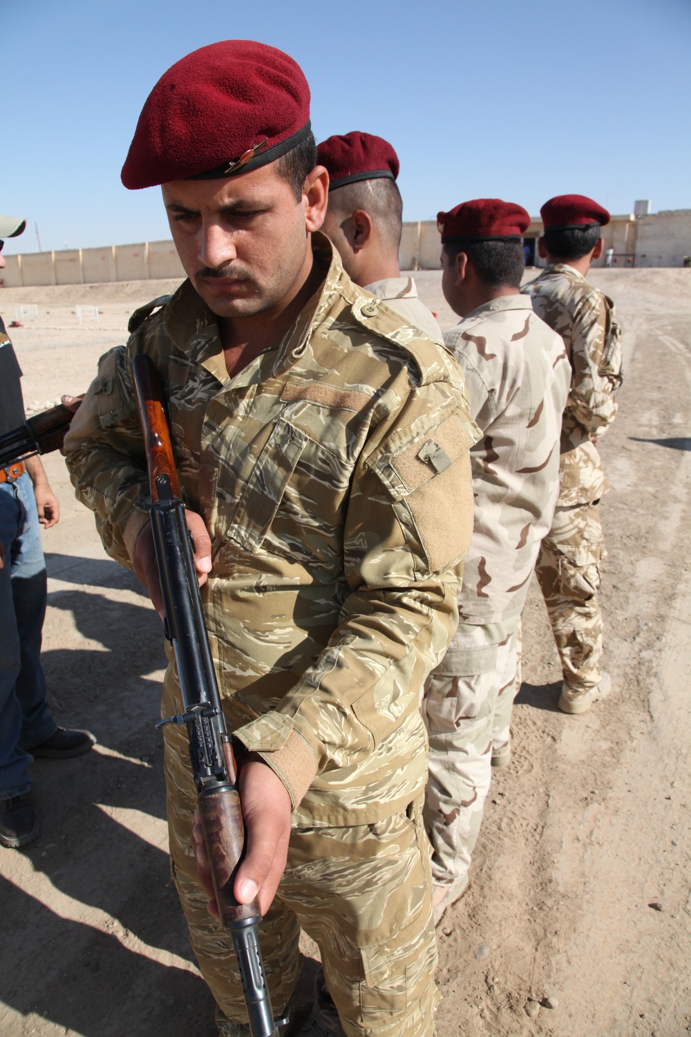 Iraqi troop training