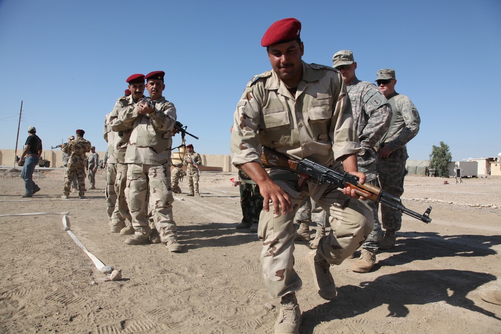 Iraqi troop training