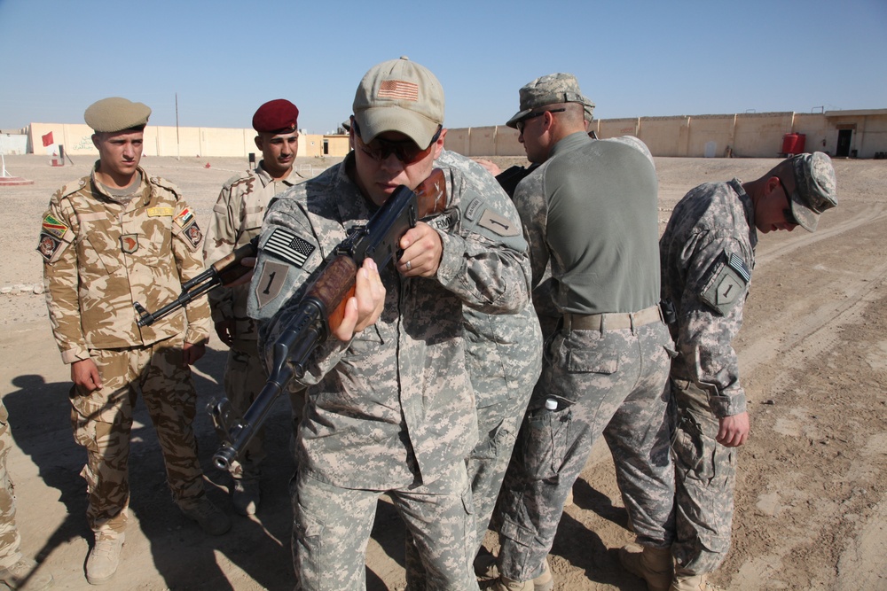 Iraqi troop training