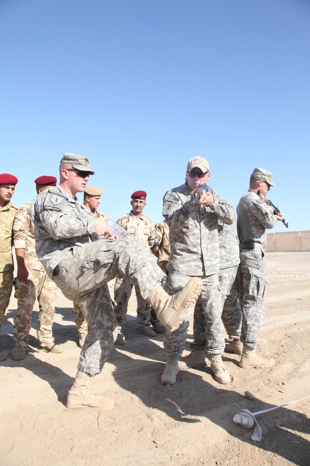 Iraqi troop training