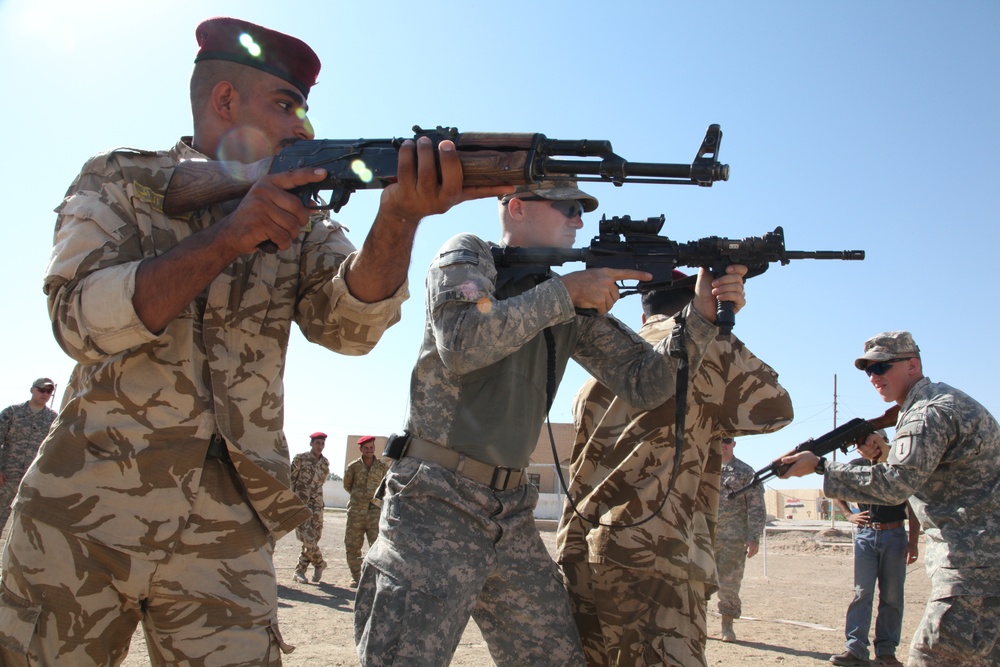 Iraqi troop training