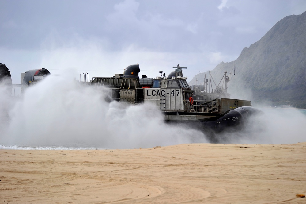 RIMPAC 2010 - Amphibious Assault on the Beaches of Bellows AFB