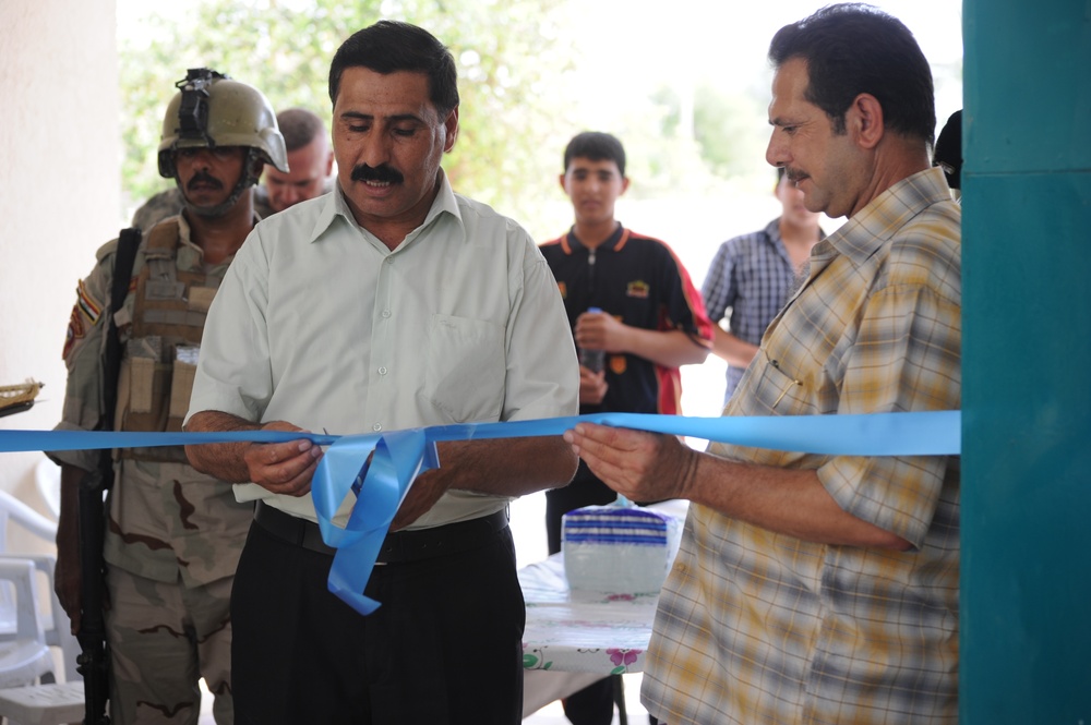Abu Ghar school dedication
