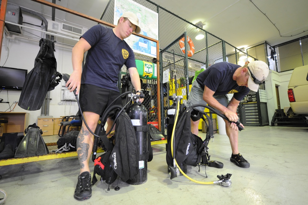 Anti-Terrorism Force Protection Dive Operation