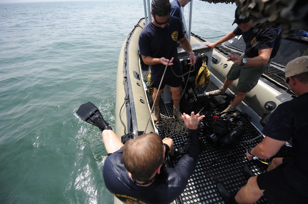 Anti-Terrorism Force Protection Dive Operation