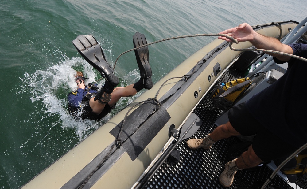 Anti-Terrorism Force Protection Dive Operation