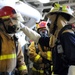 USS Wasp sailors conduct fire drill