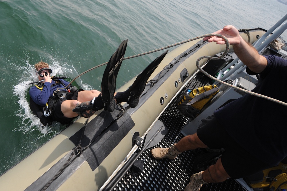 Anti-Terrorism Force Protection Dive Operation
