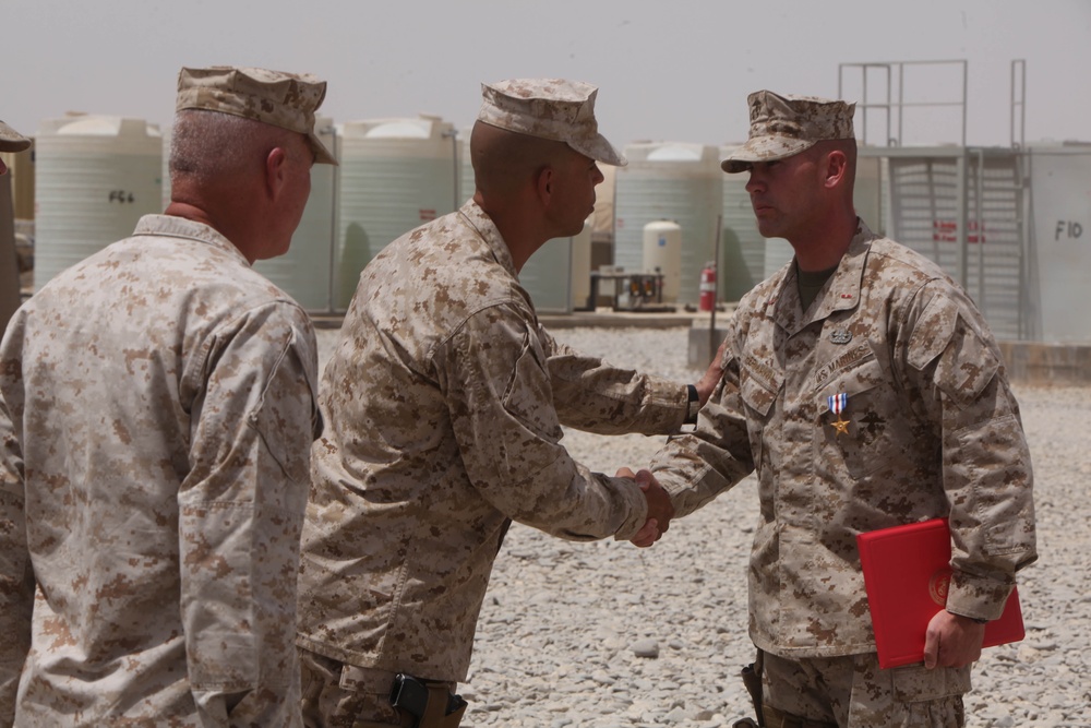 Bomb Technician Awarded Silver Star in Afghanistan