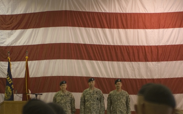 141 Brigade Support Battalion Change of Command