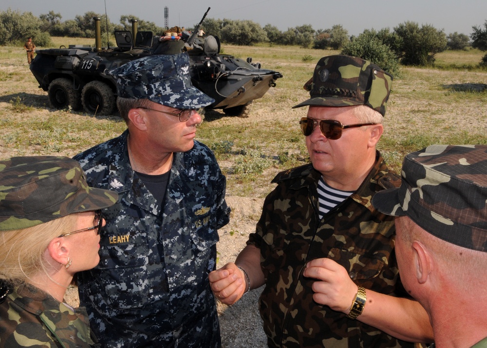 Sea Breeze 2010 Participant Hold Anti-piracy Raid Rehearsal
