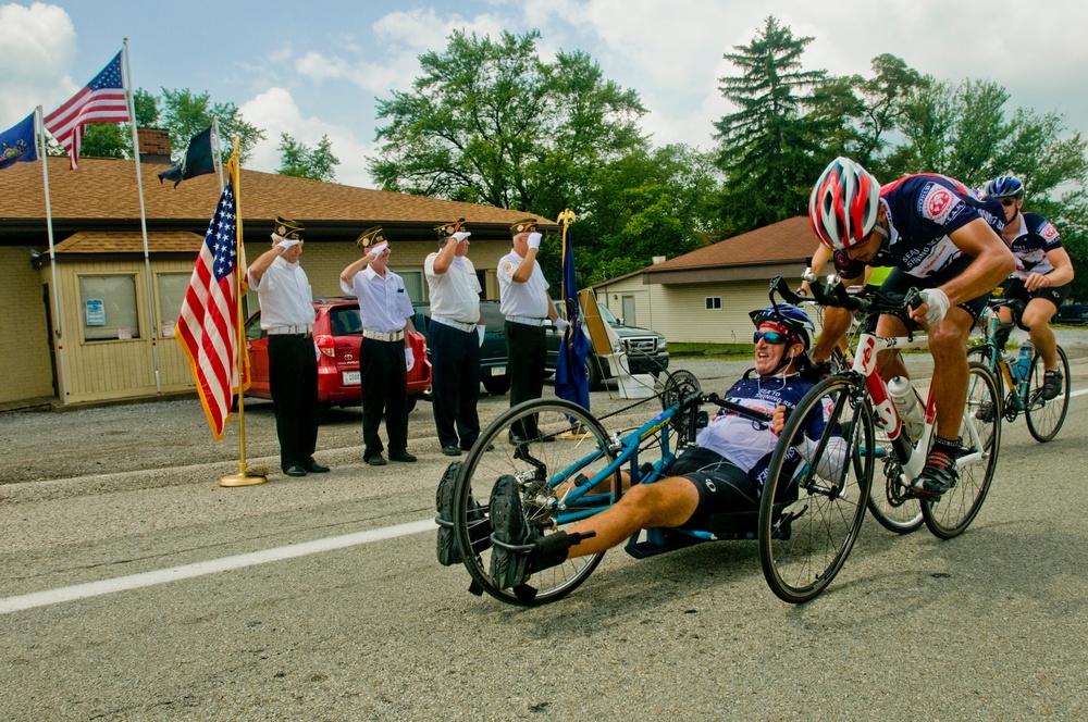 Wounded Veterans Gain Freedom to Ride