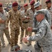 Iraqi Army Commandos train on riot control with seasoned Reservist MPs