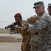 Iraqi Army Commandos train on riot control with seasoned Reservist MPs