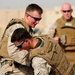 Marines From 215th Corps Partner Team Conduct Landing Zone Drill for Marine Corps Martial Arts Belt Advancement