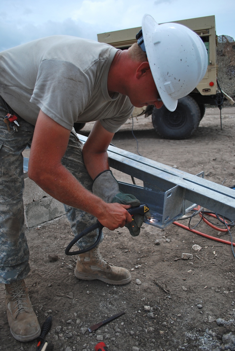 Task Force New Horizons construction project