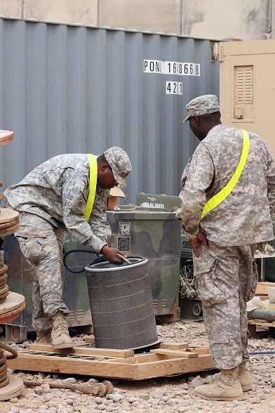 Transportation Company Soldiers get motivated for Transfer of Authority