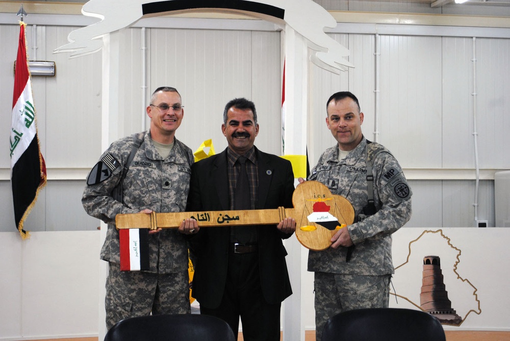 The 705th MP BN Plays Historic Role in USF-I Detention Operations