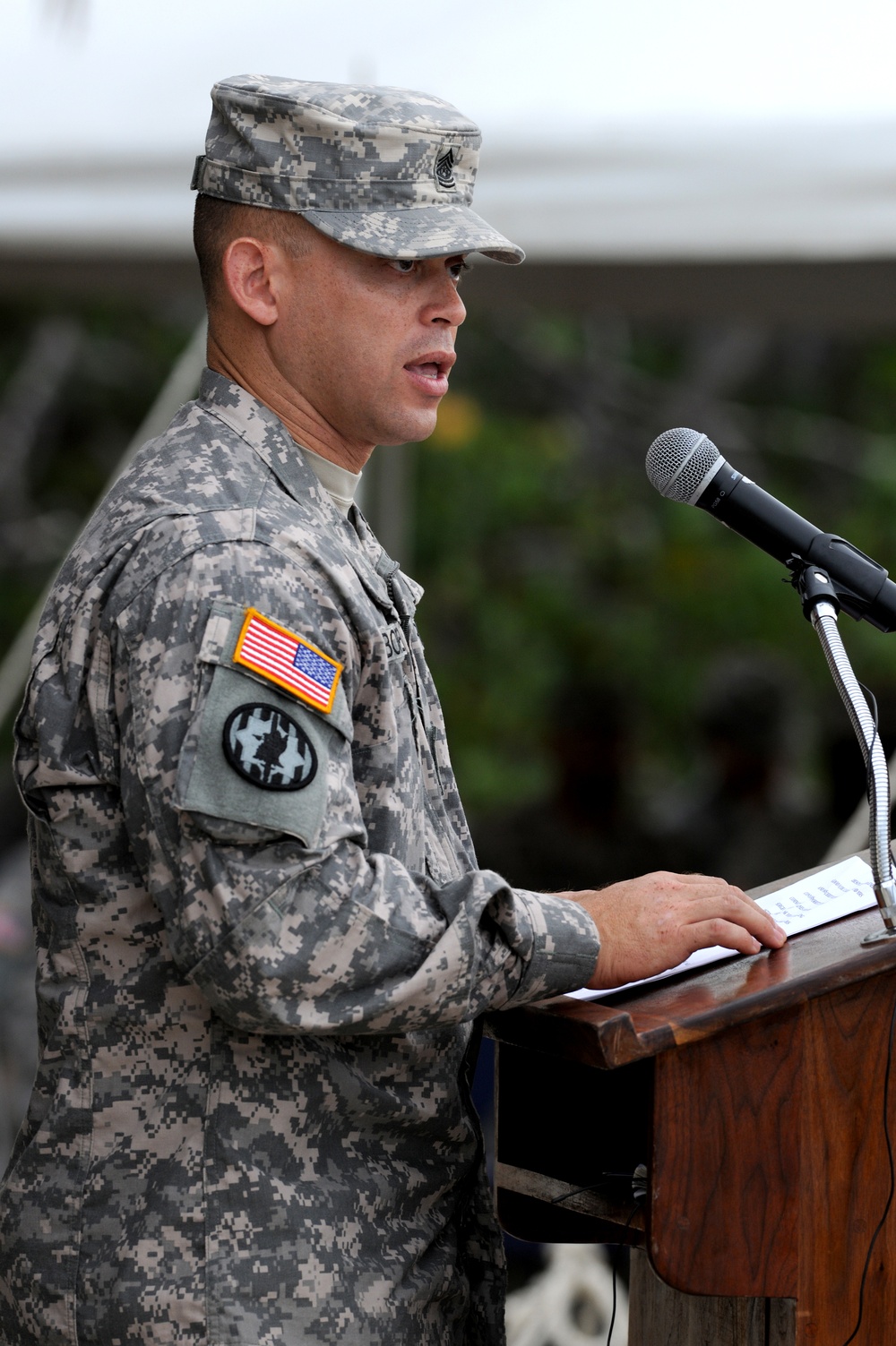 525th MP Battalion Change of Command